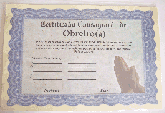 Certificado de Consagração - Obreiro(a)