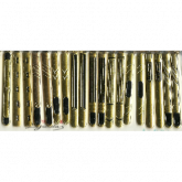 Prendedor de Gravata Dourado-Kit 10 Unidades