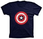 Camiseta - Capitao America Infantil-tam 10 anos-SKU: Z6MQGSV2V-10
