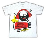 Camiseta Infantil Smiliguido-tam M-branca-C002