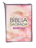 Biblia Letra Gigante Capa Ziper Especial Rosa RA (Produto Exclusivo e Preco Imbativel)