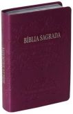 Biblia Sagrada RA-letra grande-cor vinho