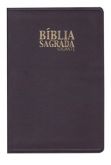 Bíblia Sagrada Letra Gigante Luxo Preta + Novo Testamento em Duas Cores Com Indice (Geográfica)