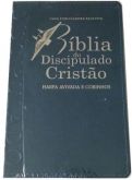 Bíblia Do Discipulado Cristão C/Harpa-Cor Preta
