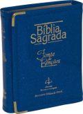 Biblia Tipo Carteira NTLH-cor azul escuro