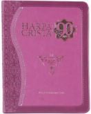 Harpa Cristã-luxo g-cor pink-formato 13 x 18 cm