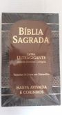 Bíblia Sagrada Letra Ultragigante-RC-Cor Bordo & Marrom