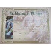 Certificado de Ordenação de Obreiro /21 x 28