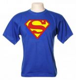 Camiseta Super-Homem=Tam 1G-Cor: Azul Royal	HE127