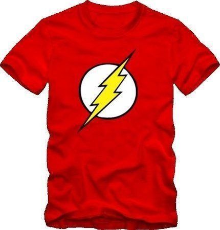 Camiseta-The Flash Infantil-tam 6 anos-cor vermelha-SKU:3EJDD8UKC-6