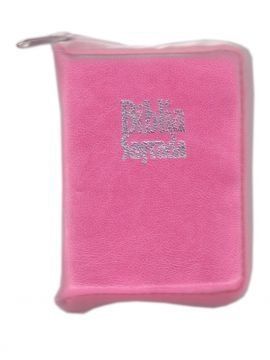 Bíblia Sagrada Mini Capa Ziper Pink RC