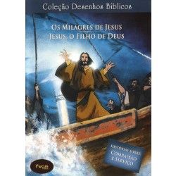 DVD Volume 1-Os milagres de Jesus e Jesus, o Filho de Deus