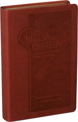 Biblia Estudo Obreiro RA-cor marrom