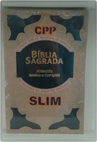 CPP-Bíblia Sagrada RC Slim cor Rosa /tam 14,5 x 22,5