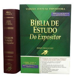 Bíblia de Estudo do Expositor - Jimmy Swaggart a Luxo Vi