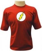 Camiseta The Flash Tam 2-4- ANOS-malha fria-cor vermelha:impakto