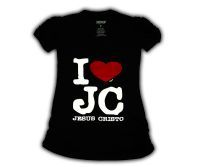 I Love JC-TV216 Túnica Visco lycra-cor preta-tam gg