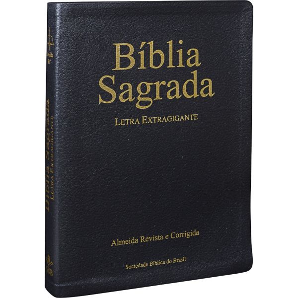 Biblia Sagrada RC-Letra ExtraGigante-cor-preta