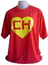 CAMISETA CHAPOLIN TAM 2-4 Anos=cor vermelha-malha fria=MARCA: IMPAKTO