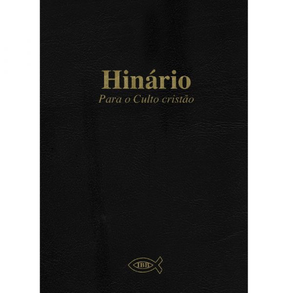 Hinário para o Culto Cristão - Capa Espiral Preta