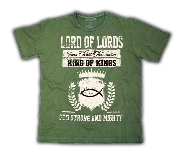 Camiseta Lord of Lords -cor verde C169