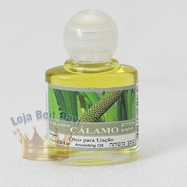 Óleo Unção 10ml-Vidro=kit 4 unidades-lirio-cálamo-mirra-rosa