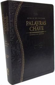 Biblia Estudo Palavra Chave-RC-luxo-cor preta