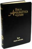 Biblia de Estudo Apologética Luxo Preta