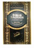 Biblia Sagrada Ultra Fina Com Harpa e Corinhos Preto/Negro RC