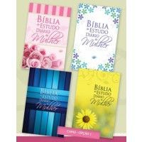 Biblia de Estudo Diário da Mulher Rosa(Com4capas