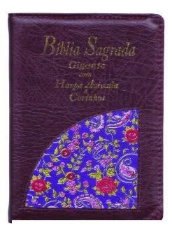 Biblia Letra Gigante/ Harpa e Corinhos Capa Luxo