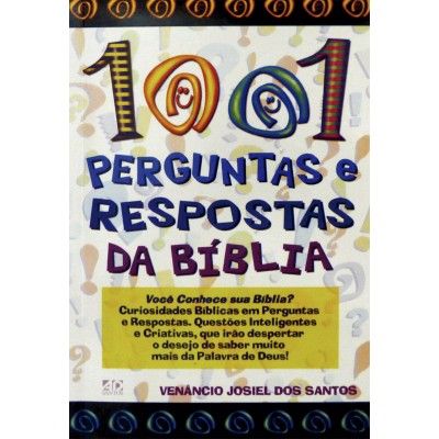 LIVRO 1001 PERGUNTAS E RESPOSTAS DA BÍBLIA