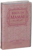 Biblia da Mamãe com indice capa sob capa-cor rosa