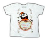 Camiseta Infantil Smiliguido-tam g-cor vermelho-I008