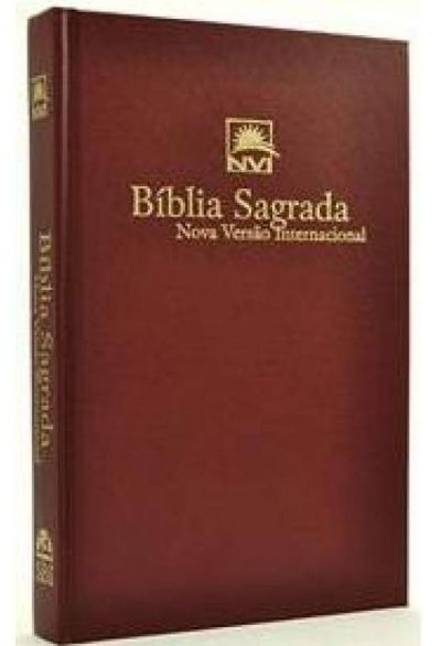 BIBLIA NVI - CAPA DURA - VINHO