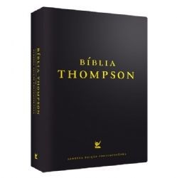 Bíblia Thompson - Capa Vinil Preta -