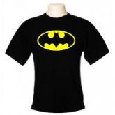 Camiseta Batman-Clássica Atacado-Tamanho:GG-Cor:Preta-HE1214