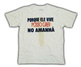 Camiseta Adulto-tamanho M-cor bege-C181