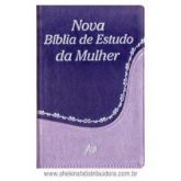 Nova Biblia Da Mulher Estudo-cor Roxo X Lilas