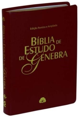 Biblia de Estudo Genebra RA-Cor Vinho Nobre