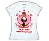 Camiseta Infantil Smiliguido/tam M/cor branca-I007