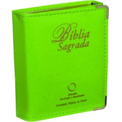 Biblia Sagrada-tipo Carteira RA-cor verde