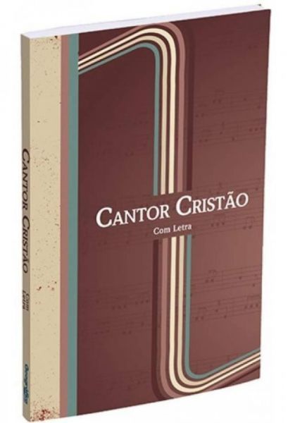 Cantor Cristão Grande Com Letra Brochura tam 13,5x20,0