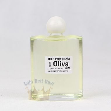 Óleo de unção 100ML Oliva - Vidro